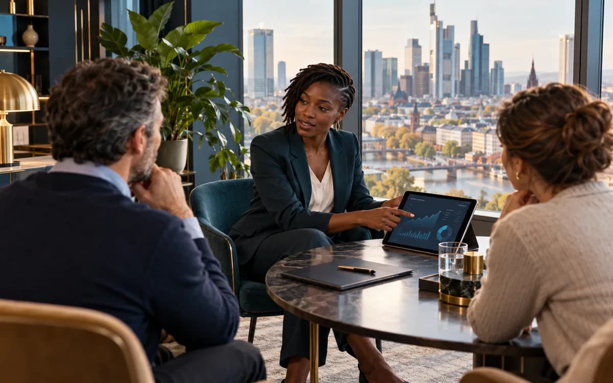 Financial Advisor at work in a professional setting