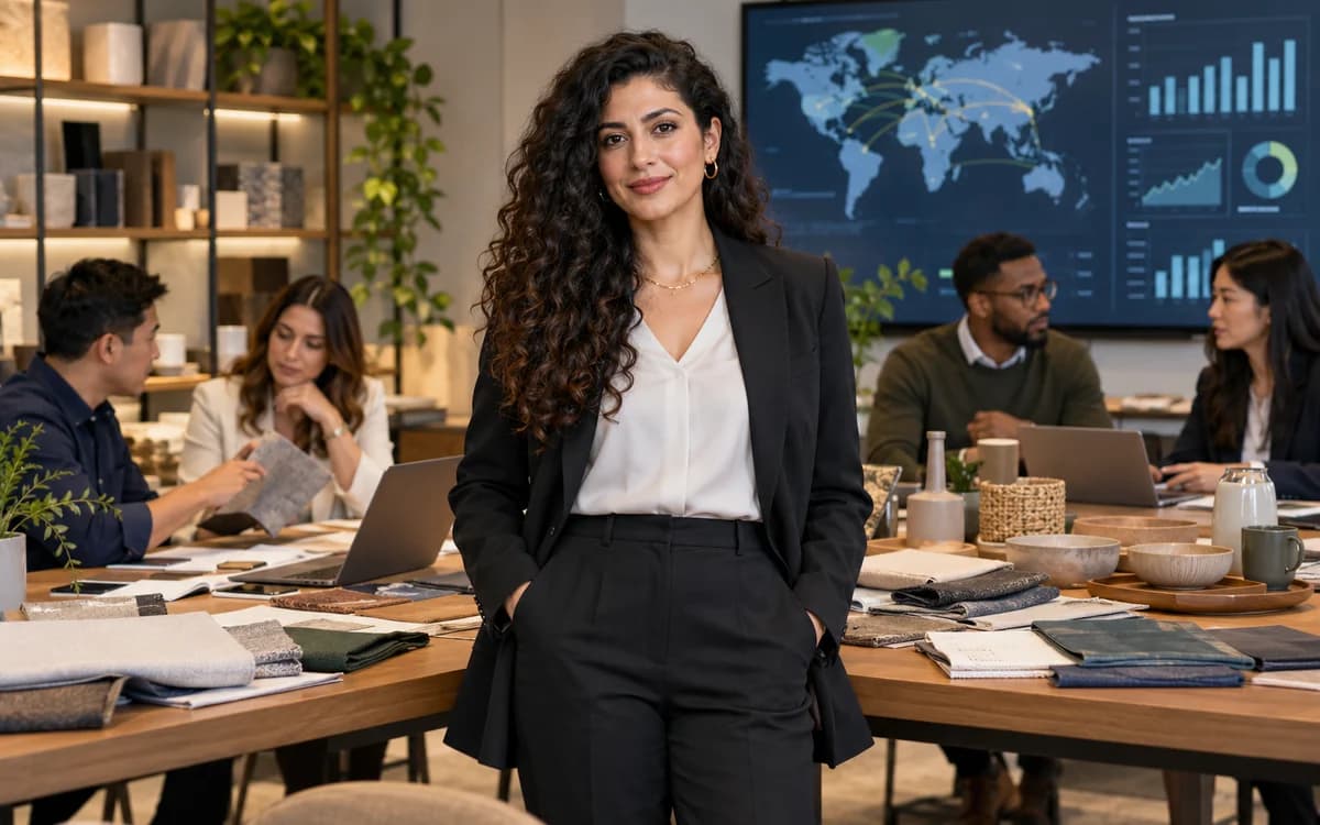 Procurement Manager at work in a professional setting